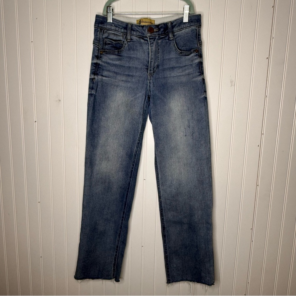 Democracy “Ab” Technology Straight Leg Crop Ankle Jeans Size 2